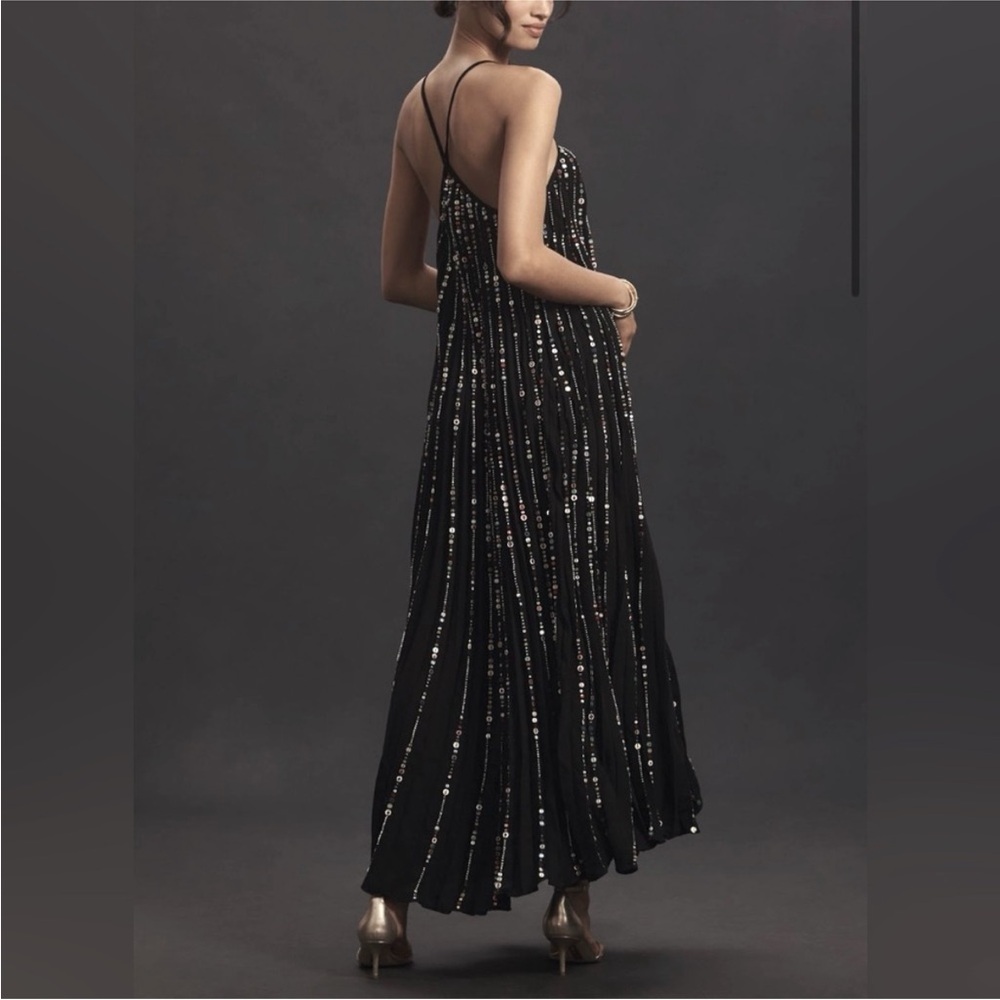 Farm Rio • V-neck sequin slip dress $398 MSRP - Picture 2 of 5